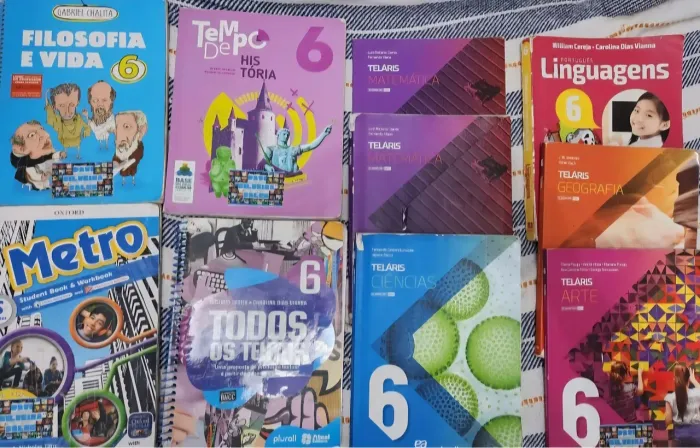 Livros 6º ano 