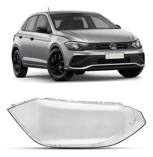 Lente Farol Dianteiro Polo Track 2023 2024 2025 Direito