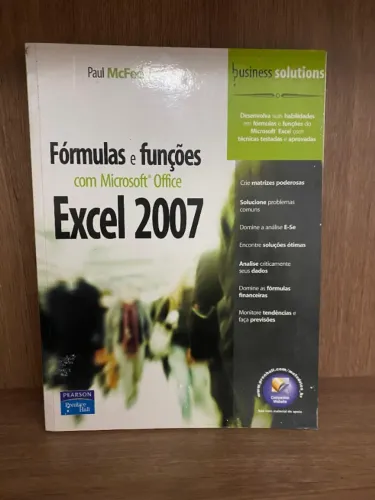 Fórmulas E Funções Com Microsoft Office Excel 2007 (Usado)