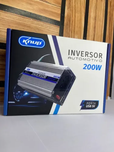 Inversor de energia automotivo 200w 12v p 110v