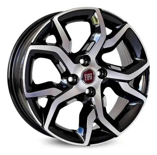 Rodas Aro R14 Uno Palio Sporting Siena Mobi Argo - Preta Diamante R92