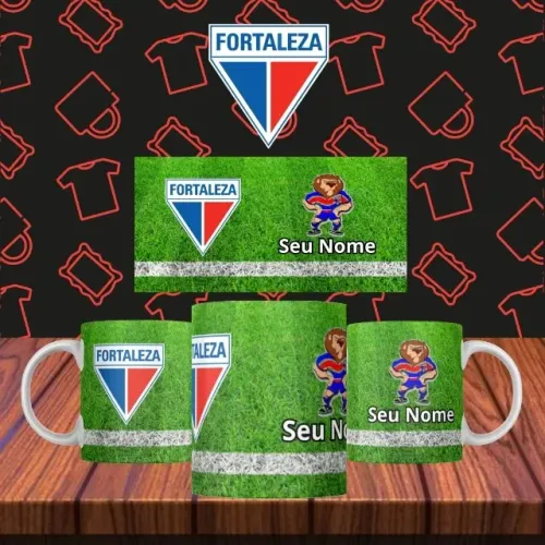 Caneca do Fortaleza Personalizado com seu Nome - Modelo 01