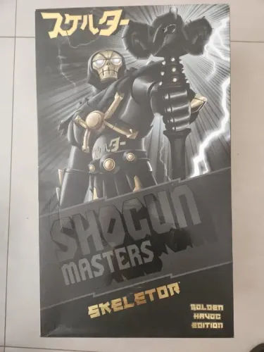 Esqueleto Motu Shogun Warriors Skeletor Golden Havoc Edition Masters of the universe