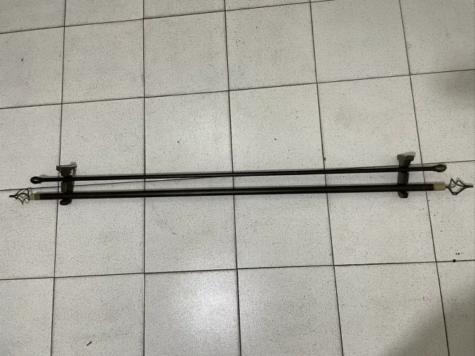 Varão Duplo Vintage Para Cortina 