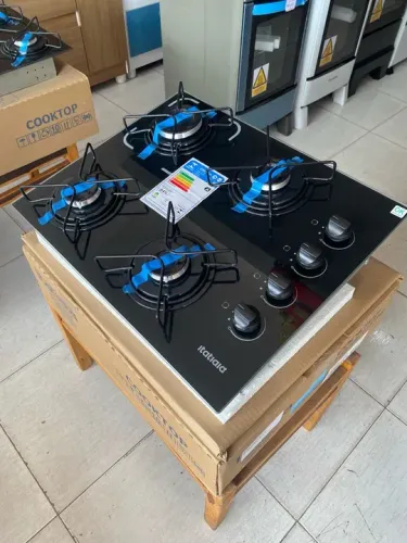 FOGÃO COOKTOP ITATIAIA ESSENCIAL 4 BOCAS 220v  DE PROMOÇÃO 