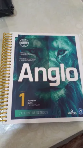 Caderno 1 Anglo, Primeira Série Ensino Médio. NOVA 