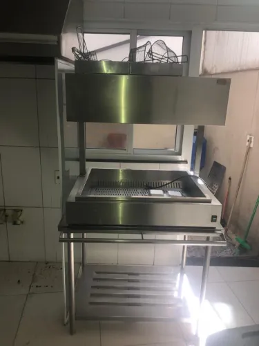 SECADOR DE SALGADOS / BATATA/ ALIMENTOS COM LAMPADA