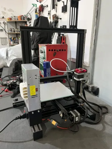 Impressora 3D modelo V1, placa V2- perfeita com base da mesa de vidro