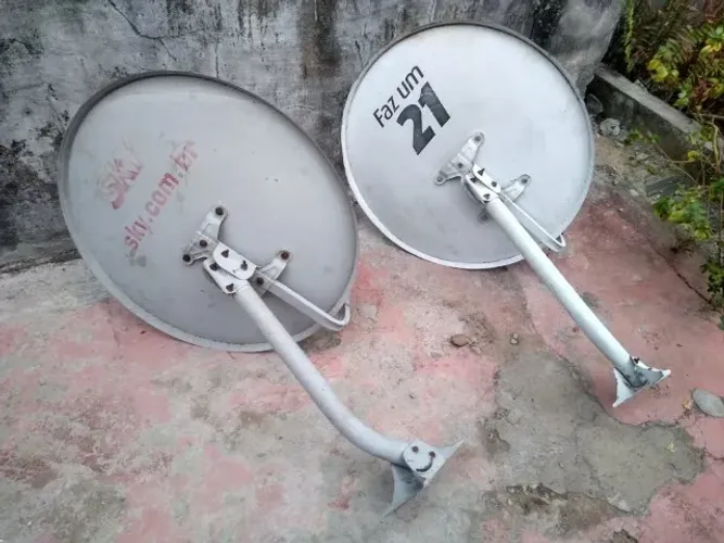 2 Antenas Parabólicas Sky Embratel