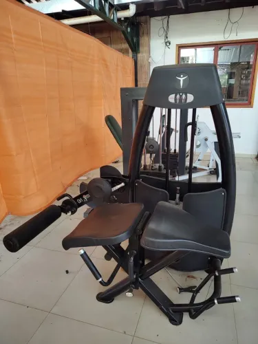 Cadeira flexora e mesa flexora 