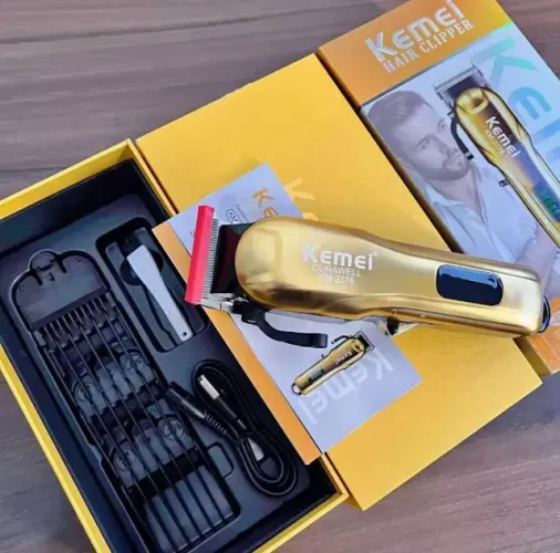 Maquina de Cortar Cabelo Profissional Kemei 2278 7000RPM