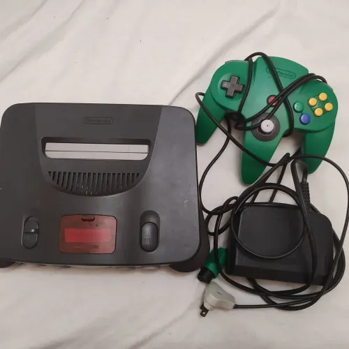 Nintendo 64 Completo - Console Clássico!