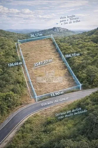 Terreno Residencial para Comprar, 3.547m² - Rio Abaixo, Atibaia/SP.