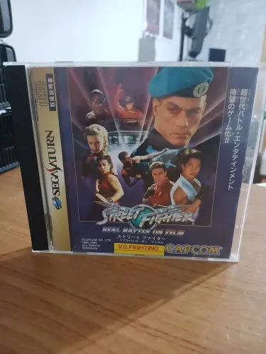 STREET FIGHTERS MOVIE SATURNO SEGA