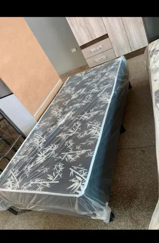 Cama j4 Solteiro box com garantia