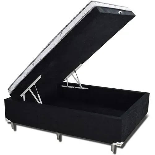 Cama Box Baú Espuma Resistente D3 Acoplado - Entrega Grátis
