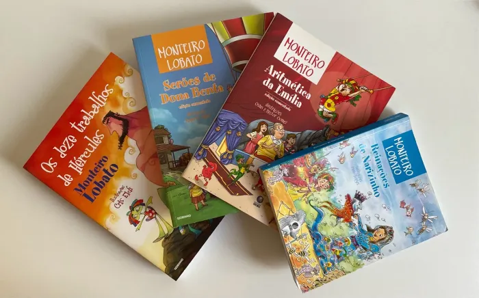 Coleção Livros Ilustrados Monteiro Lobato