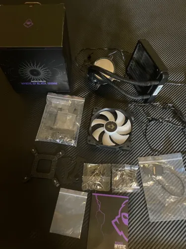 watercooler mancer mystic g1 black 120mm