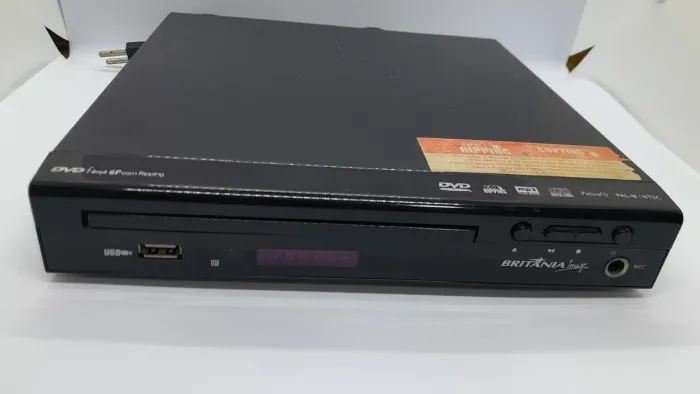 DVD player Britânia image fame preto