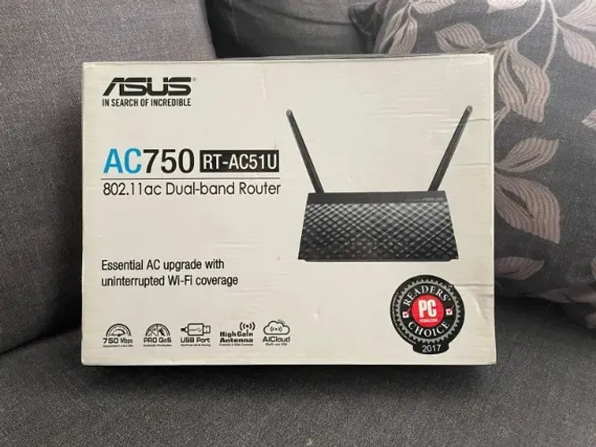 Access Point, Roteador Asus Preto