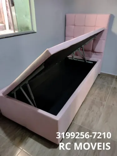Cama Box Baú Solteiro 88x1,88 - Direto da Fábrica