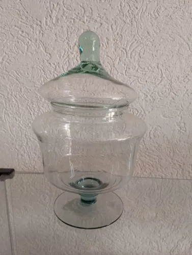 Potiche marroquino de vidro 