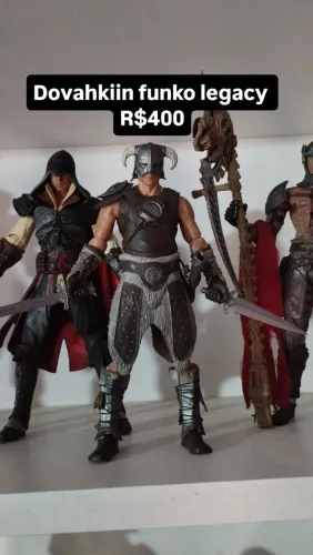 Action figure skirym dovahkiin funko legacy