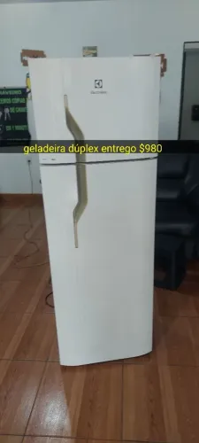 Geladeira dúplex entregamos
