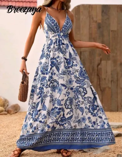 Vendo vestido azul