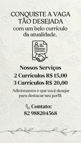 Currículos para empresas [PROMOÇÃO]