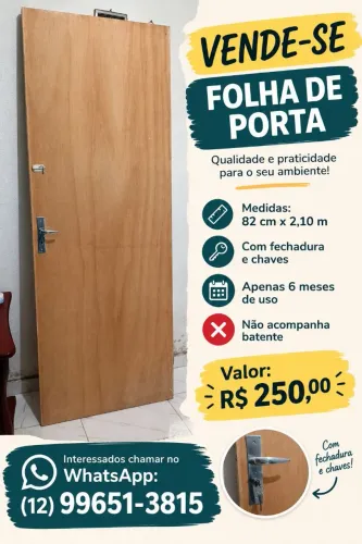 Porta de madeira