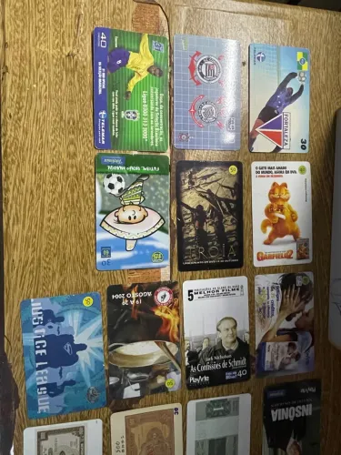 Vendo cartões telefônico antigos