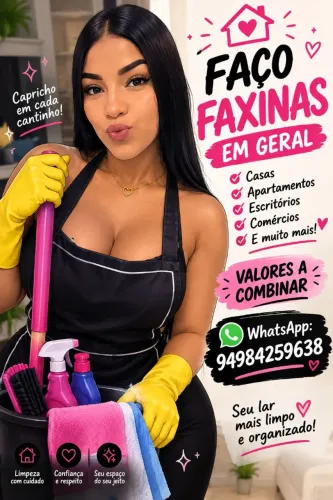 Faço faxinas em geral ?