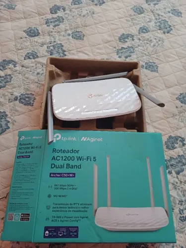 Roteador TP-Link Dual Band Wi-Fi 5 - R$ 100