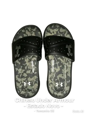 CHINELO UNDER ARMOUR TAM 39 NOVO