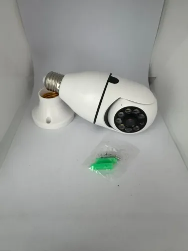 Kit 2 Câmeras Lâmpada WiFi Smart Camera Bocal E27 - Novas na Caixa