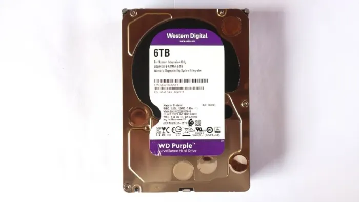 HD 3.5 WD Purple 6TB - Seminovo - 31 Horas de Uso - 100% Saudável - DVR's / CFTV