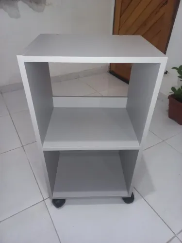 Carrinho auxiliar mdf novo