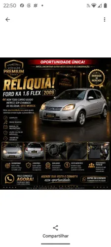 Ford KA 1.6 8V Flex 3P 2009
