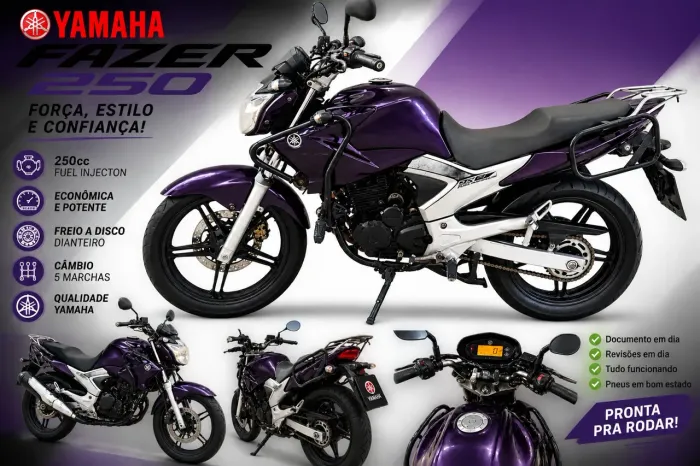Yamaha Fazer 250 2011/2012 - 110.374 km
