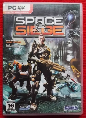 Jogo PC Space Siege Sega, (Midia em bom estado) Original