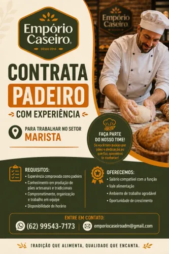 Contrata padeiro