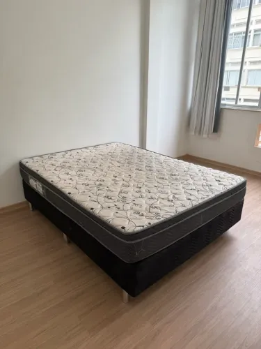 COLCHÃO CASAL ORTOBOM + BASE