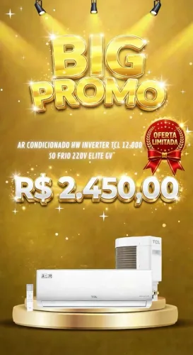 Vendo ar condicionado TCL 12mil