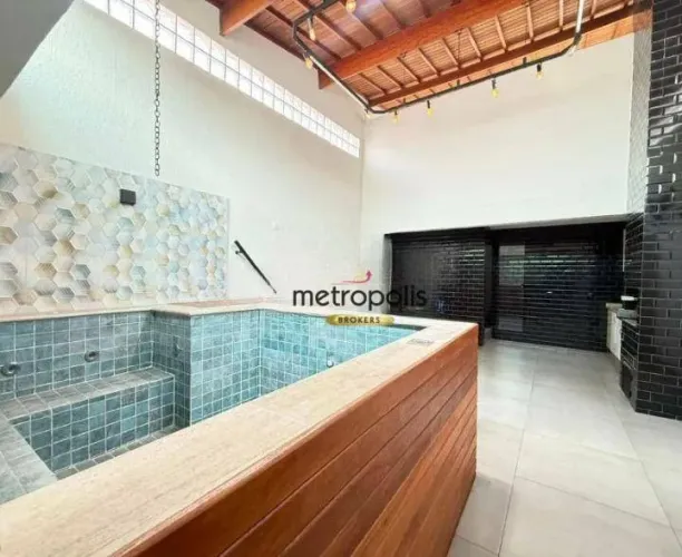 Sobrado, 247 m² - venda por R$ 1.380.000,00 ou aluguel por R$ 7.241,00/mês - Cerâmica - Sã