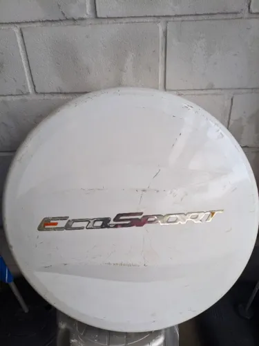 Tapa Estepe Ford Ecosport Branco 