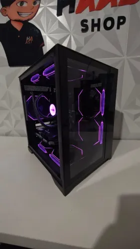 PC GAMER - RTX 5060 + RYZEN 5 5500 + SSD 480GB Novo