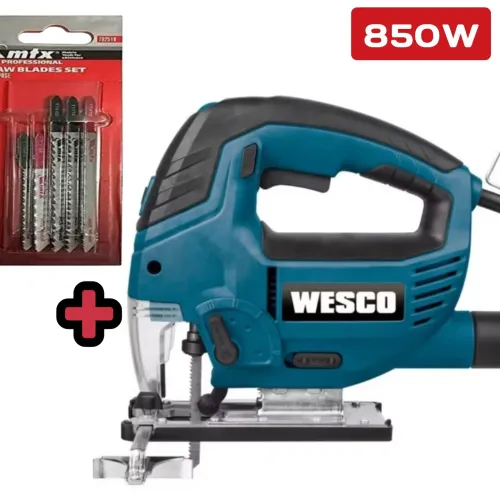 TICO TICO WESCO 850W + KIT LÂMINAS MTX 06 PEÇAS 