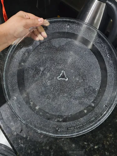 Prato de microondas 36cm diâmetro 