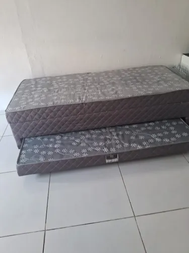 Cama bicama com baú